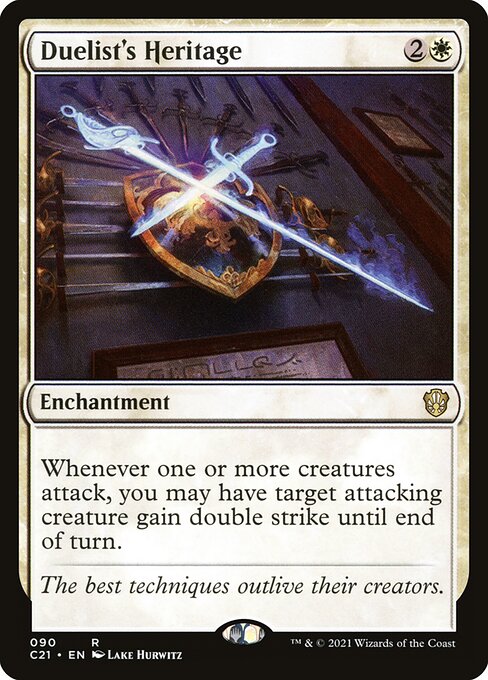 Magic the Gathering Card - Duelist's Heritage - MTG Circle