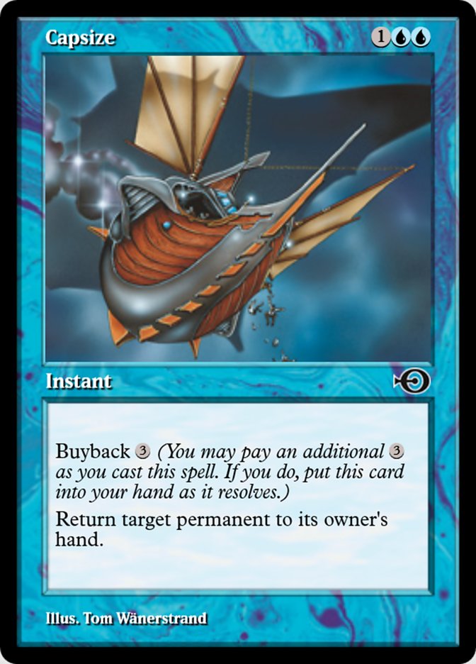 Magic the Gathering Card - Capsize - MTG Circle