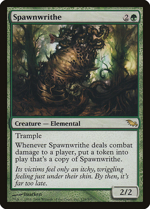 Magic the Gathering Card - Spawnwrithe - MTG Circle