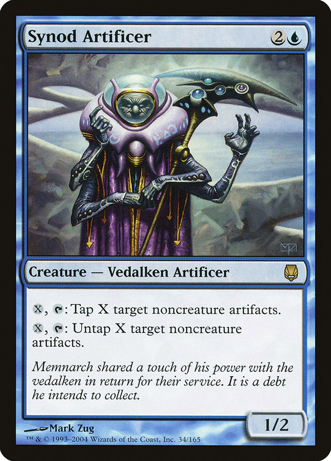 Magic the Gathering Card - Synod Artificer - MTG Circle