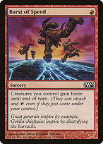 Magic the Gathering Card - Burst of Speed - MTG Circle