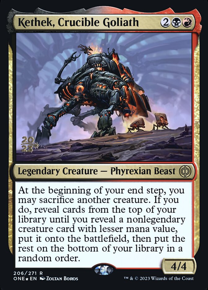 Magic the Gathering Card - Kethek, Crucible Goliath - MTG Circle