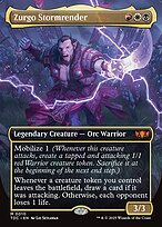 Magic the Gathering Card - Zurgo Stormrender - MTG Circle