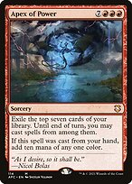 Magic the Gathering Card - Apex of Power - MTG Circle