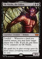 Magic the Gathering Card - Ob Nixilis, the Fallen - MTG Circle