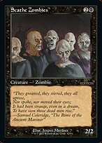 Magic the Gathering Card - Scathe Zombies - MTG Circle