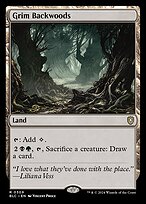 Magic the Gathering Card - Grim Backwoods - MTG Circle