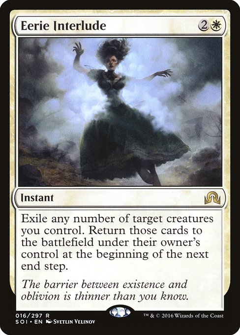 Magic the Gathering Card - Eerie Interlude - MTG Circle