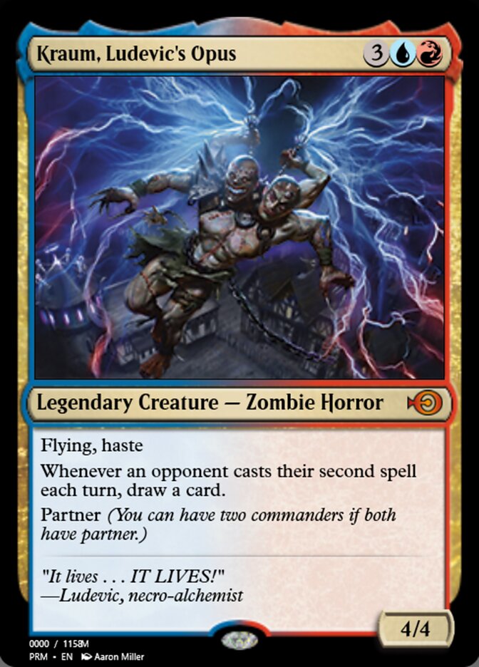 Magic the Gathering Card - Kraum, Ludevic's Opus - MTG Circle