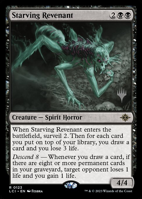 Magic the Gathering Card - Starving Revenant - MTG Circle