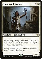 Magic the Gathering Card - Luminarch Aspirant - MTG Circle