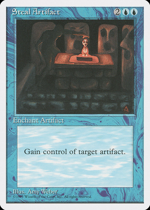 Magic the Gathering Card - Steal Artifact - MTG Circle