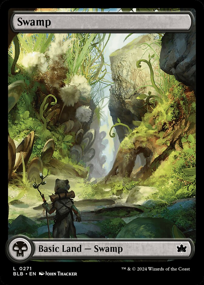 Magic the Gathering Card - Swamp - MTG Circle