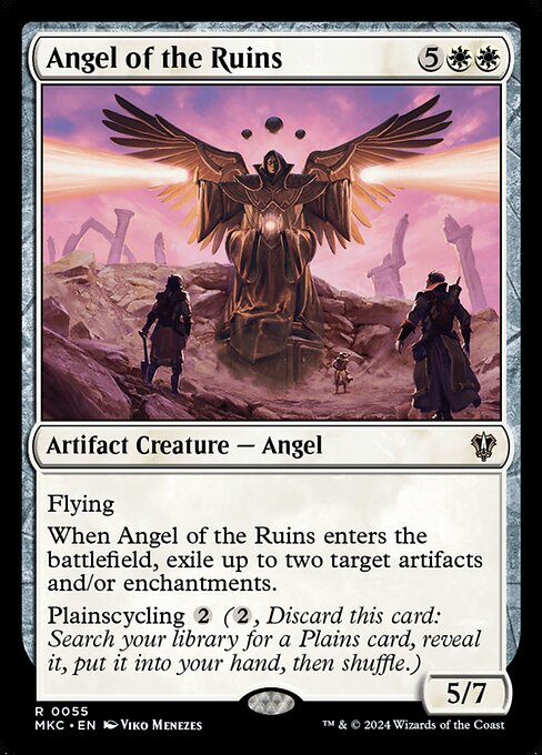 Magic the Gathering Card - Angel of the Ruins - MTG Circle