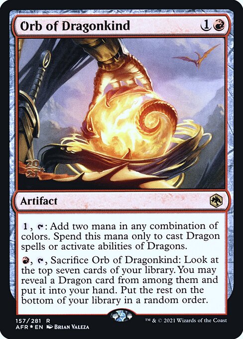 Magic the Gathering Card - Orb of Dragonkind - MTG Circle