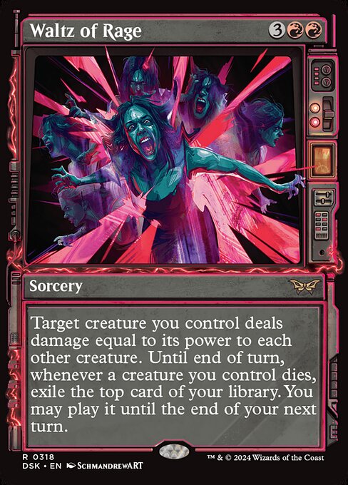 Magic the Gathering Card - Waltz of Rage - MTG Circle