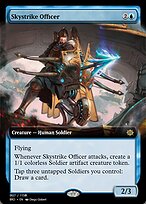 Magic the Gathering Card - Skystrike Officer - MTG Circle