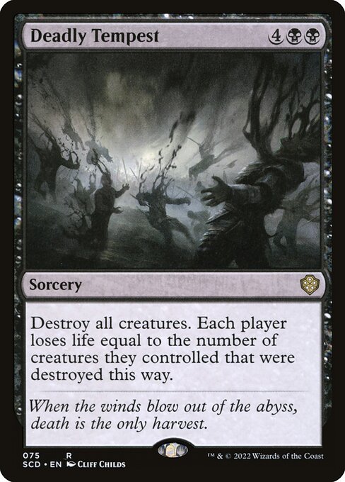 Magic the Gathering Card - Deadly Tempest - MTG Circle