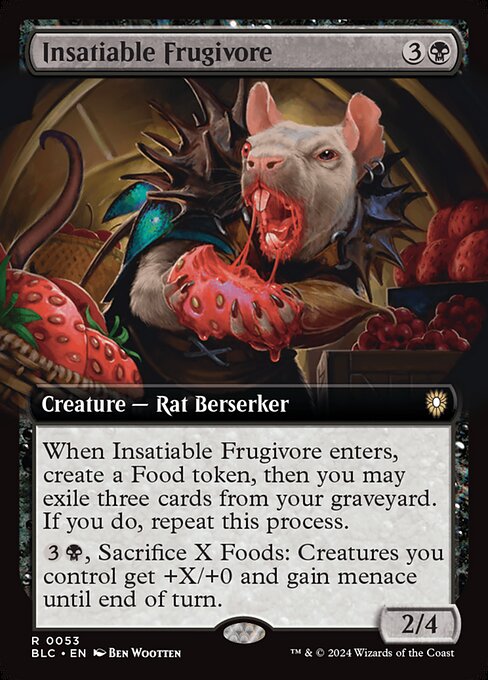 Magic the Gathering Card - Insatiable Frugivore - MTG Circle