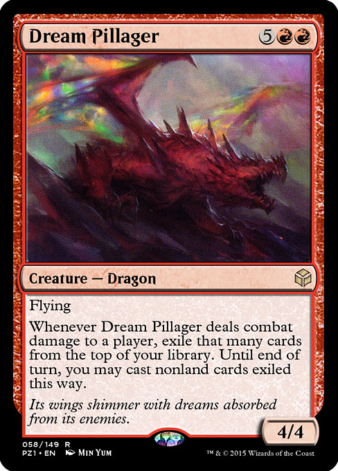 Magic the Gathering Card - Dream Pillager - MTG Circle