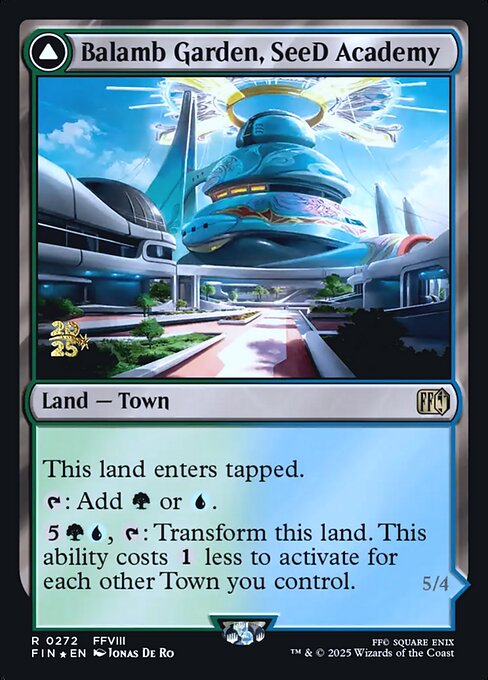 Magic the Gathering Card - Balamb Garden, SeeD Academy - MTG Circle