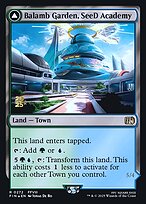 Magic the Gathering Card - Balamb Garden, SeeD Academy // Balamb Garden, Airborne - MTG Circle