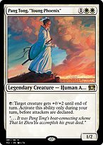 Magic the Gathering Card - Pang Tong, "Young Phoenix" - MTG Circle