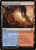 Magic the Gathering Card - Wandering Fumarole - MTG Circle