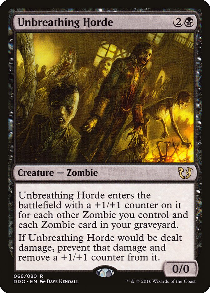 Magic the Gathering Card - Unbreathing Horde - MTG Circle
