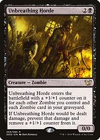 Magic the Gathering Card - Unbreathing Horde - MTG Circle