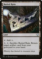 Magic the Gathering Card - Buried Ruin - MTG Circle