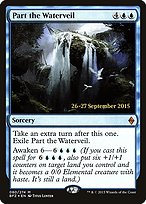 Magic the Gathering Card - Part the Waterveil - MTG Circle