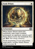 Magic the Gathering Card - Static Prison - MTG Circle