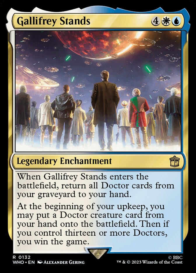 Magic the Gathering Card - Gallifrey Stands - MTG Circle