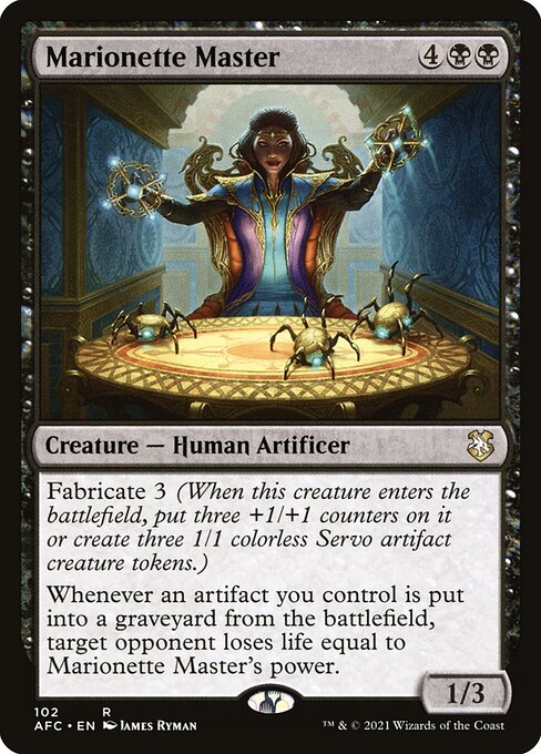 Magic the Gathering Card - Marionette Master - MTG Circle
