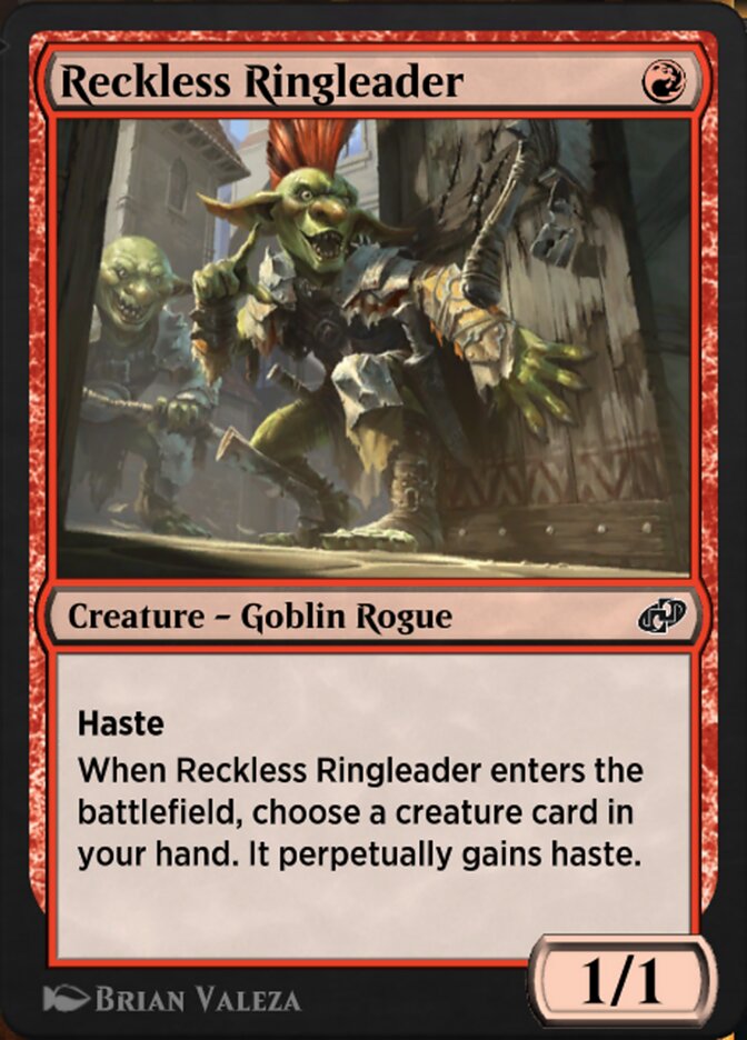 Magic the Gathering Card - Reckless Ringleader - MTG Circle