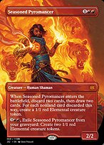 Magic the Gathering Card - Seasoned Pyromancer - MTG Circle