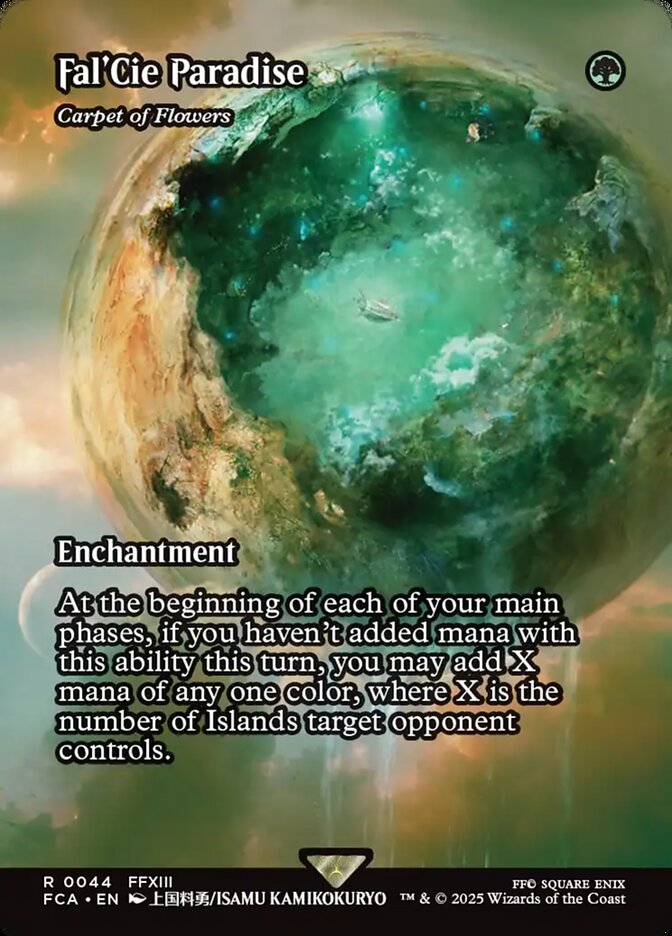 Magic the Gathering Card - Carpet of Flowers - MTG Circle