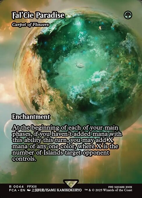 Magic the Gathering Card - Carpet of Flowers - MTG Circle