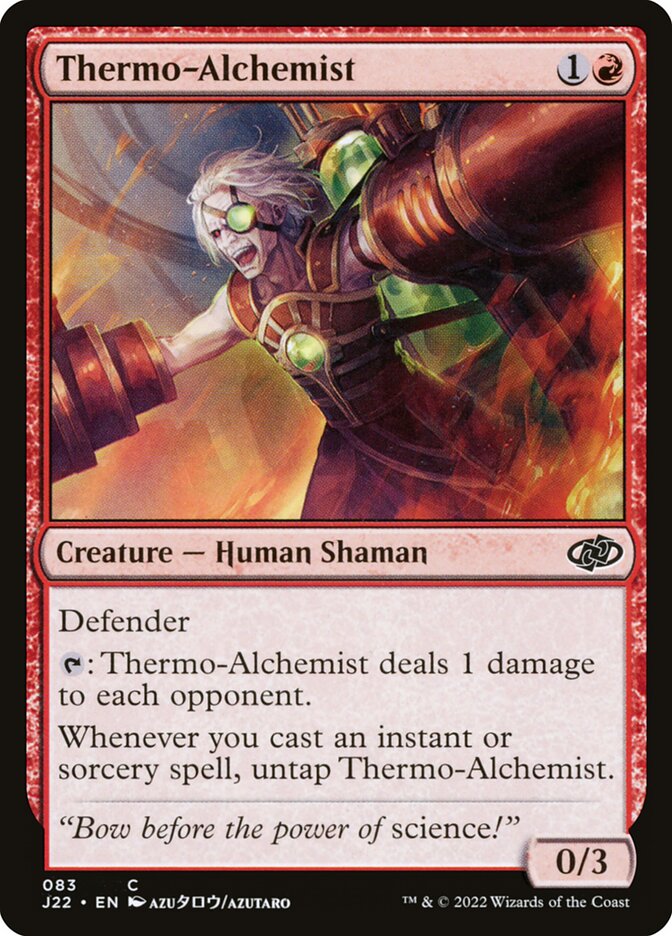Magic the Gathering Card - Thermo-Alchemist - MTG Circle
