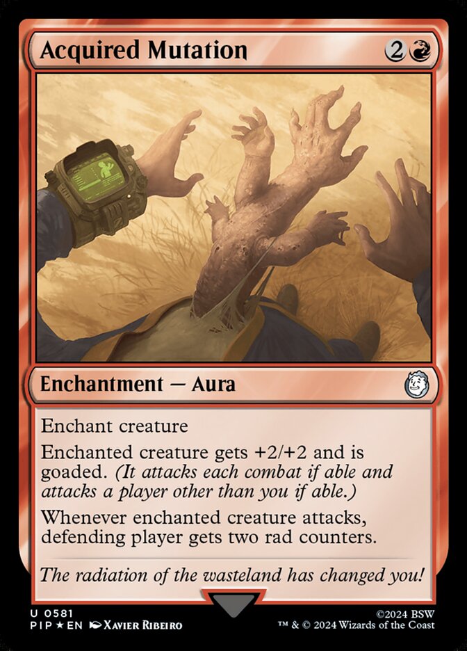 Magic the Gathering Card - Acquired Mutation - MTG Circle