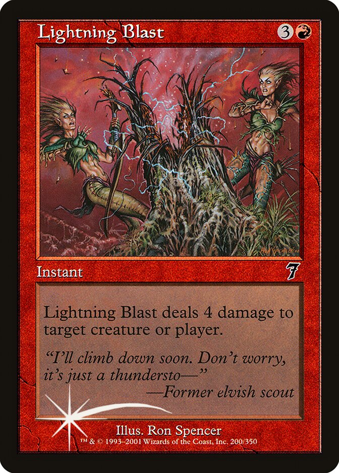 Magic the Gathering Card - Lightning Blast - MTG Circle
