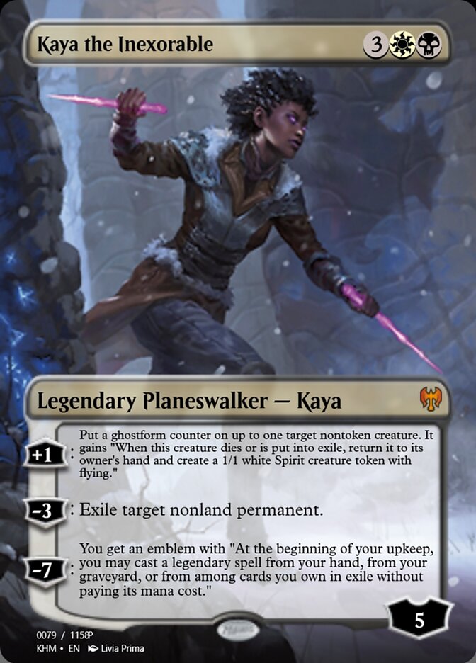 Magic the Gathering Card - Kaya the Inexorable - MTG Circle