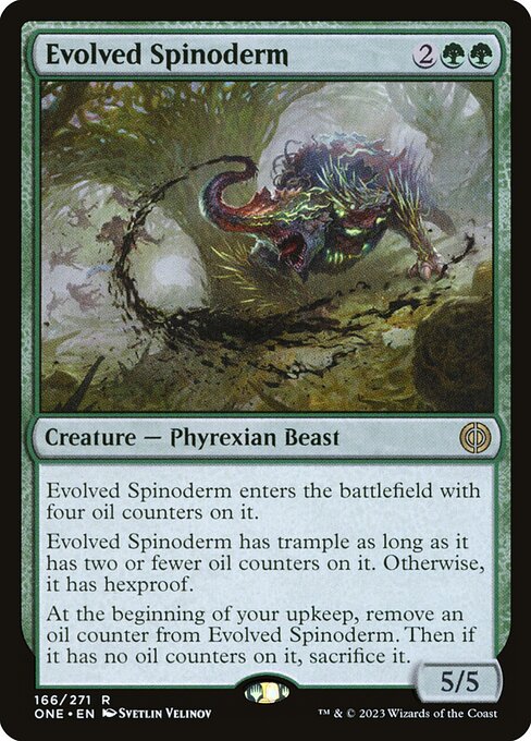Magic the Gathering Card - Evolved Spinoderm - MTG Circle