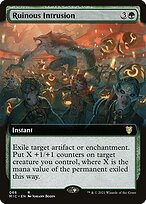 Magic the Gathering Card - Ruinous Intrusion - MTG Circle