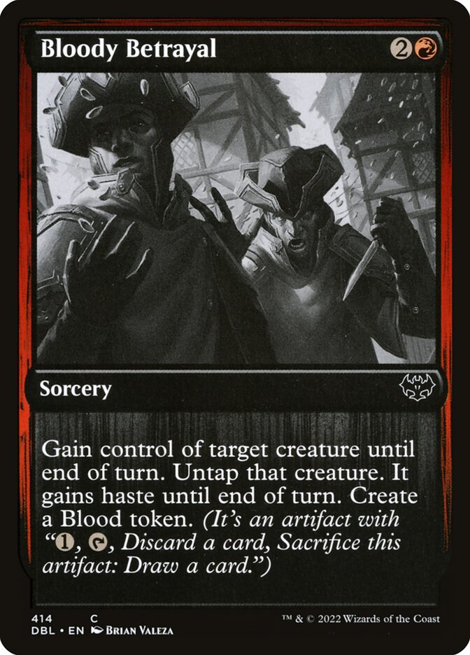 Magic the Gathering Card - Bloody Betrayal - MTG Circle