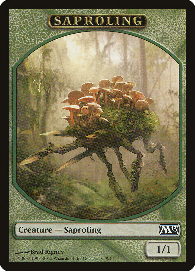 Magic the Gathering Card - Saproling - MTG Circle