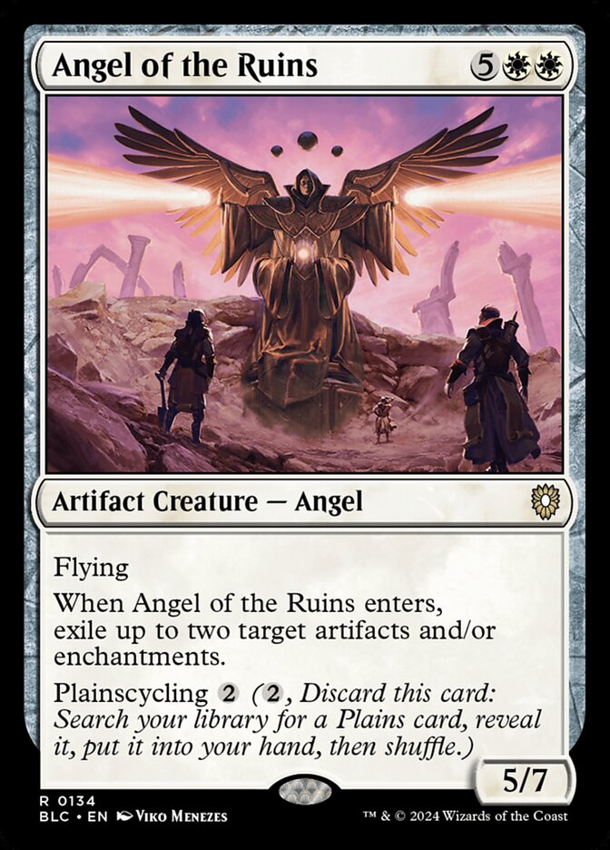 Magic the Gathering Card - Angel of the Ruins - MTG Circle