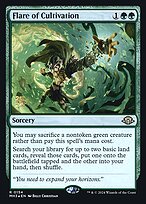 Magic the Gathering Card - Flare of Cultivation - MTG Circle