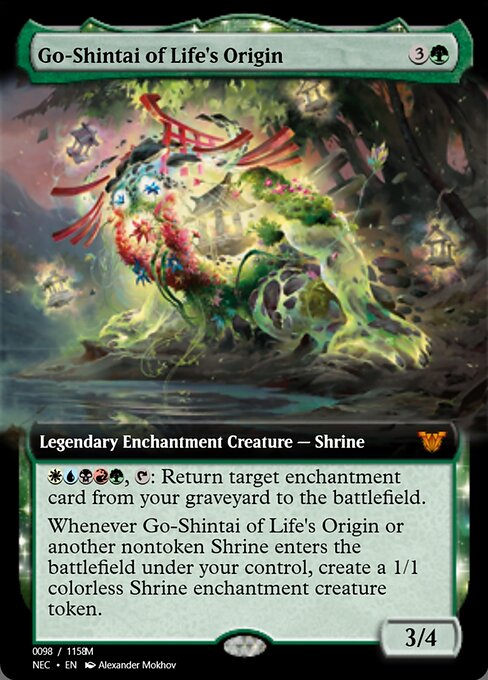 Magic the Gathering Card - Go-Shintai of Life's Origin - MTG Circle